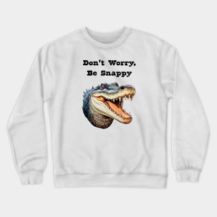 Australian Salt Water Crocodile Crewneck Sweatshirt